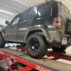 Jeep Cherokee Libery KJ felgi stalowe John Red