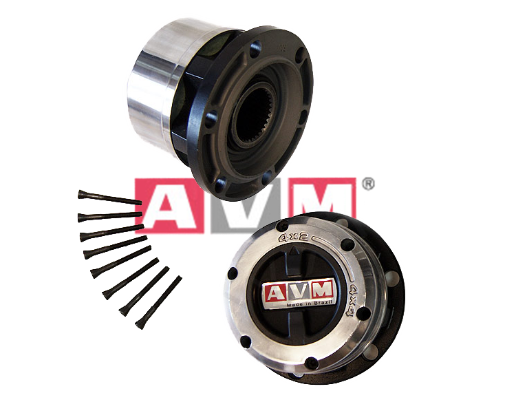 Sprzęgiełka manualne AVM 446 + conv. kit Land Rover Defender
