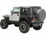 Dach Soft Top Czarny Smittybilt - Jeep Wrangler JK 2 drzwi 07-09